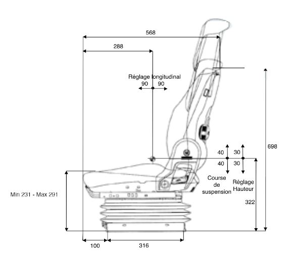 SIEGE GRAMMER PNEUMATIQUE (SG2)S