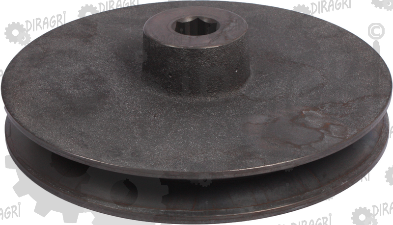 POULIE  DIAM 280MM Ø 28 (sixpan)