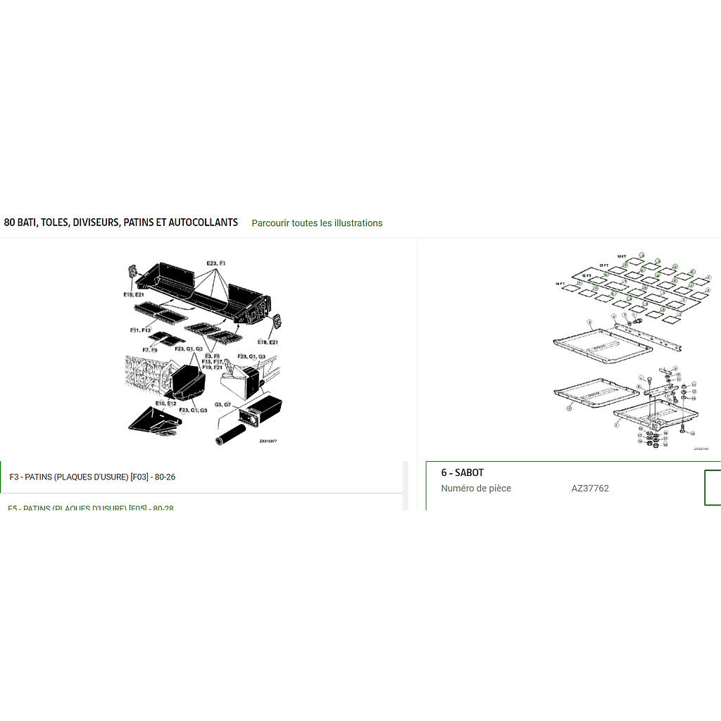 SABOT POUR COUPE 800