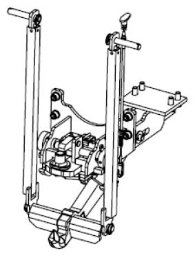 CROCHET RAMASSEUR  AVEC DÉPORT MECA DE 15CM