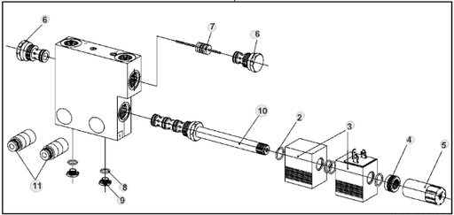 [WZ2452445A] BLOC UNITAIRE HYDRAULIQUE